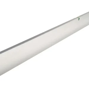 SOLA Setzlatte SLN 1 100 cm mit Horizontallibelle – Alu-Rohrprofil, 1,6 mm Wandstärke