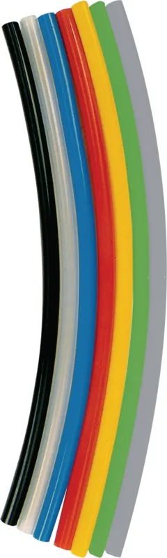 RIEGLER Druckluftschlauch PUR 4 mm x 6 mm, 25 m Rolle, hohe Flexibilität und Abriebfestigkeit