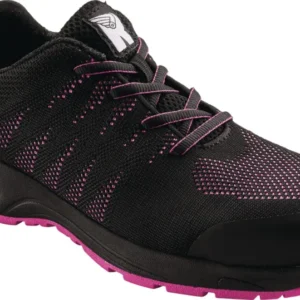 RUNNEX GirlStar 5180 Damen-Sicherheitsschuh S1P SRC, schwarz/pink, Gr. 36