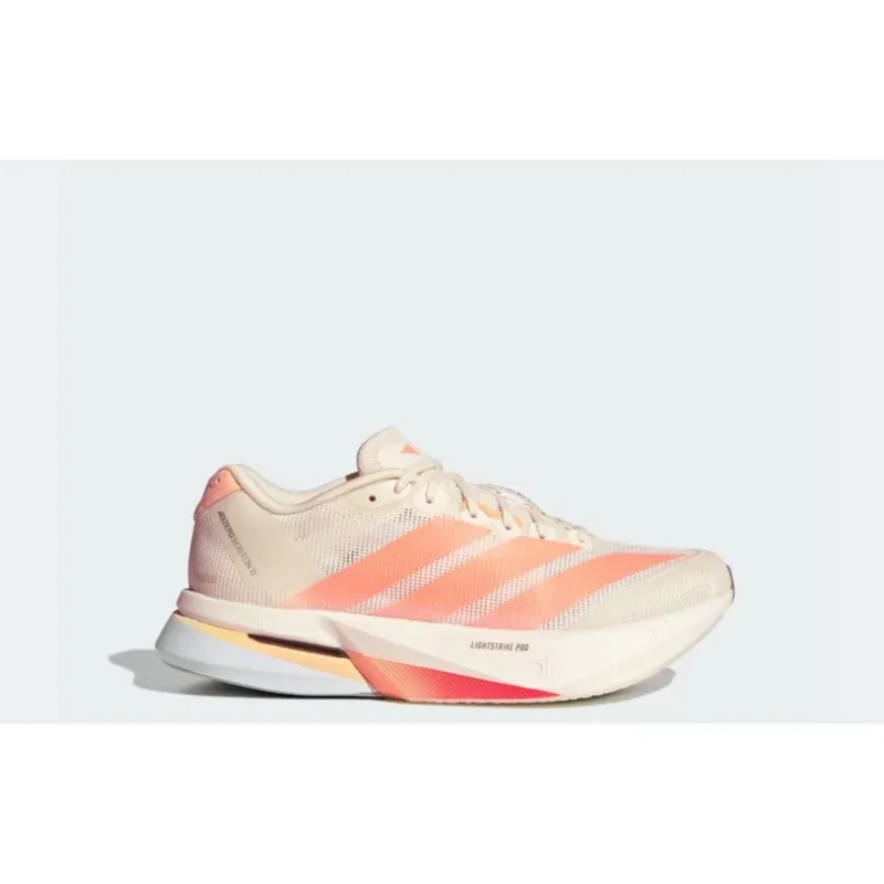 Adidas Adizero Boston 13 Women off white beam orange acid orange