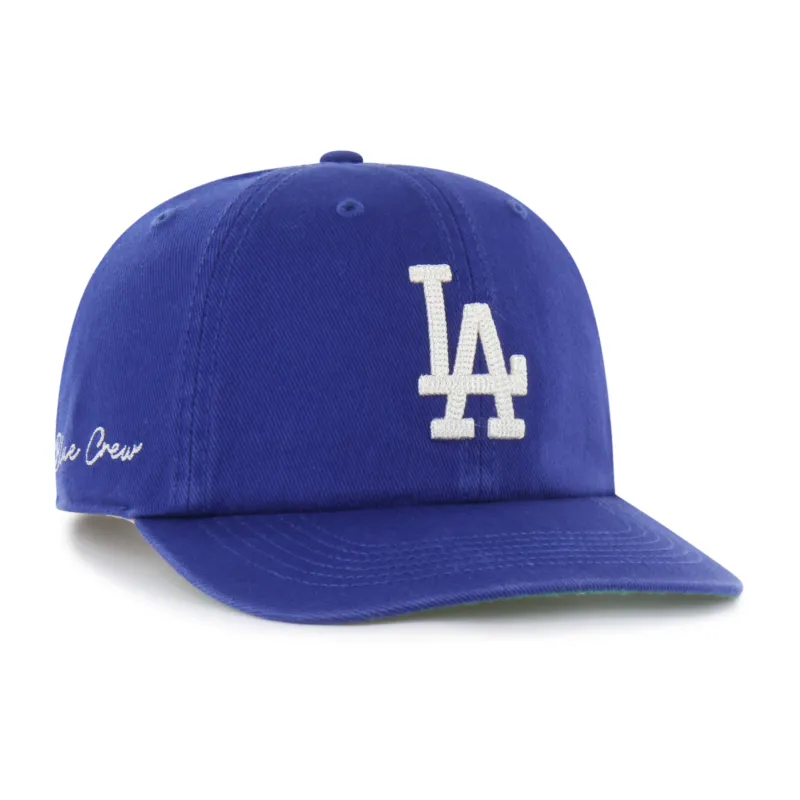 LOS ANGELES DODGERS CHAIN SIDE STITCH '47 CLEAN UP FLAT BRIM