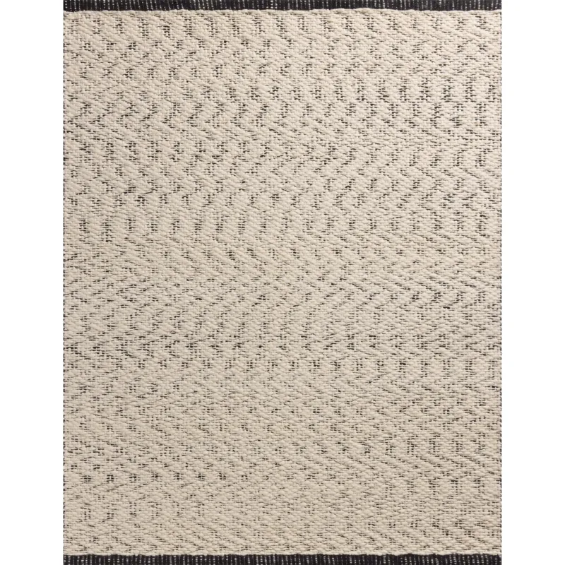 Betty Rug 01 | Magnolia Home By Joanna Gaines X Loloi | Ivory / Black