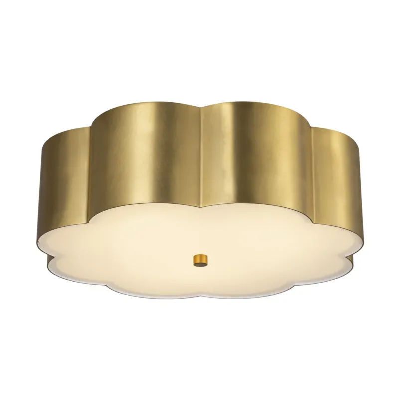 Blossom 14" Flush Mount | Brushed Gold