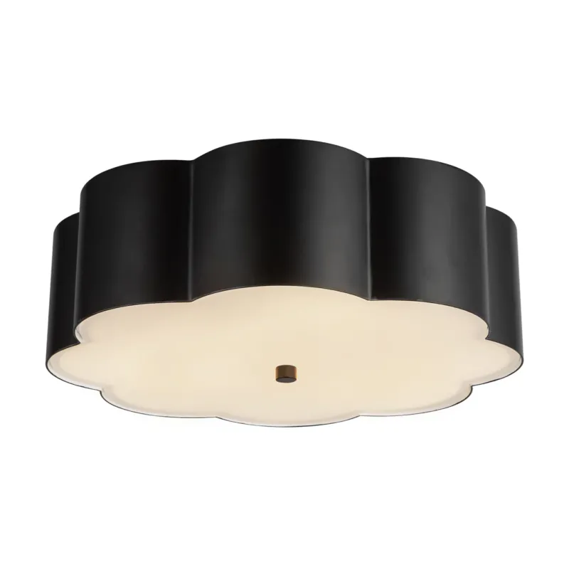 Blossom 14" Flush Mount | Matte Black
