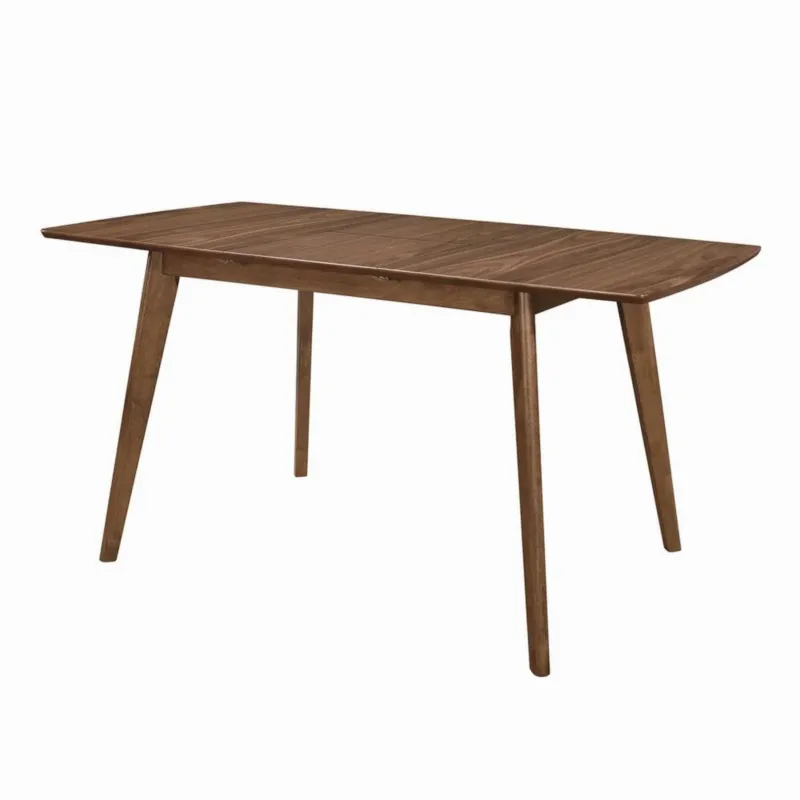 30 Inch Mid Century Modern Wooden Dining Table, Brown By Benzara | Dining Tables | Modishstore
