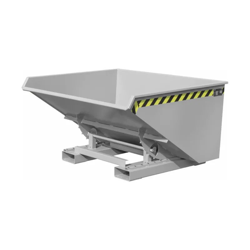 BAUER Südlohn Späne-Kippbehälter ®-E Typ EXPO-E 900 RAL 7005 Mausgrau - Art.-Nr. 4498-52-0000-5