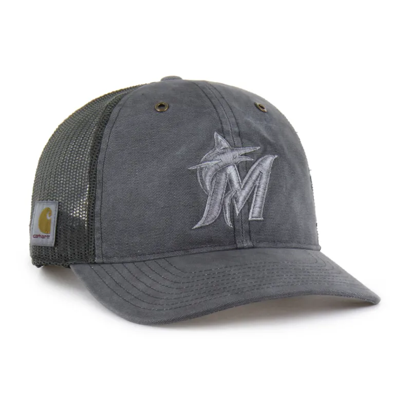 MIAMI MARLINS CARHARTT DYED '47 TRUCKER RF RELAXED FIT