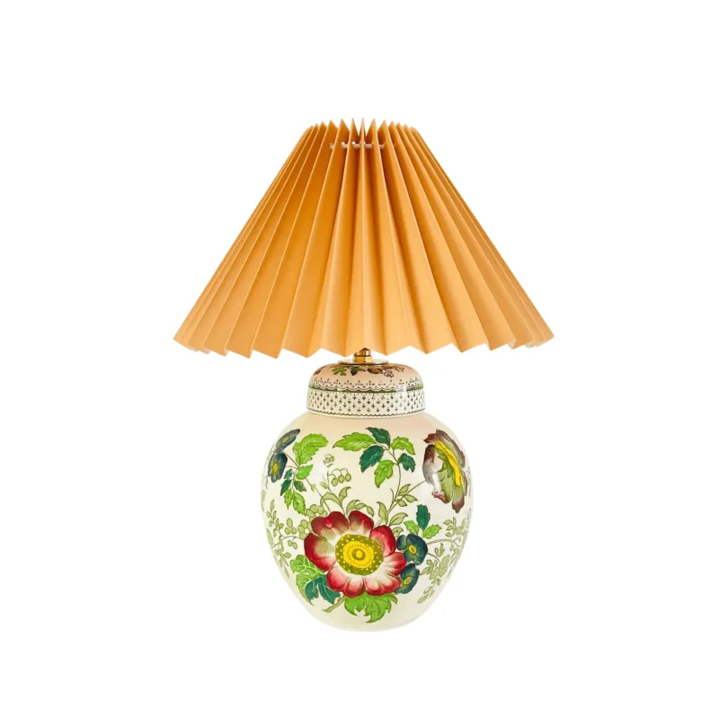 Antique Mason’s ‘Paynsley’ Jar Lamp