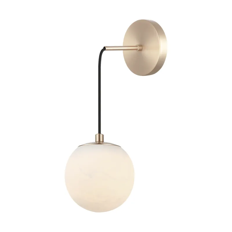 Nikini Hanging Wall Sconce | Champagne Gold
