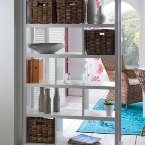 Room Divider with Basket Set By Novasolo - CA603 | Shelves & Shelving Units | Modishstore