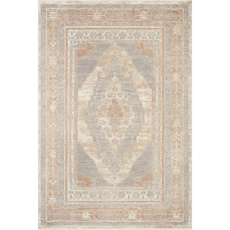 Carlisle Rug 06 | Magnolia Home By Joanna Gaines X Loloi | Slate / Taupe