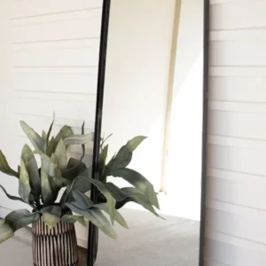 Organic Leaning Mirror By Kalalou | Modishstore | Mirrors