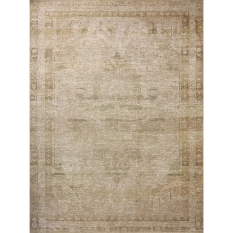 Cambria Rug 04 | Amber Lewis x Loloi | Natural / Jade