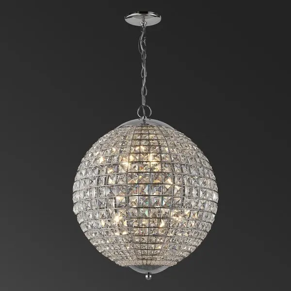 Safavieh Francois Small Crystal Chandelier | Chandeliers | Modishstore