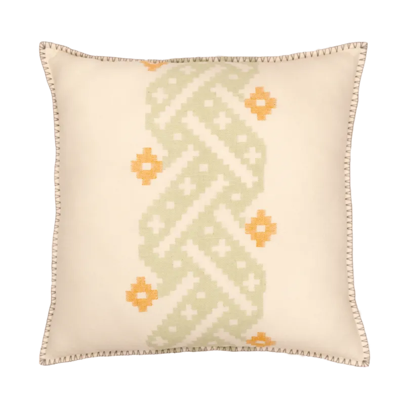 Handwoven Merino Wool Pillow Cover 20" x 20"