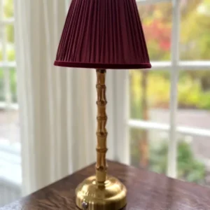 Antibes - Rechargeable Table Lamp (Burgundy)