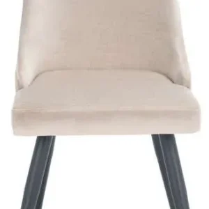 Safavieh Zoi Upholstered Dining Chair Set Of 2 - Taupe | Dining Chairs | Modishstore