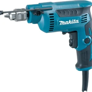 Makita Bohrmaschine – 370 W Hochgeschwindigkeitsbohrmaschine mit Zahnkranzbohrfutter - DP2010J