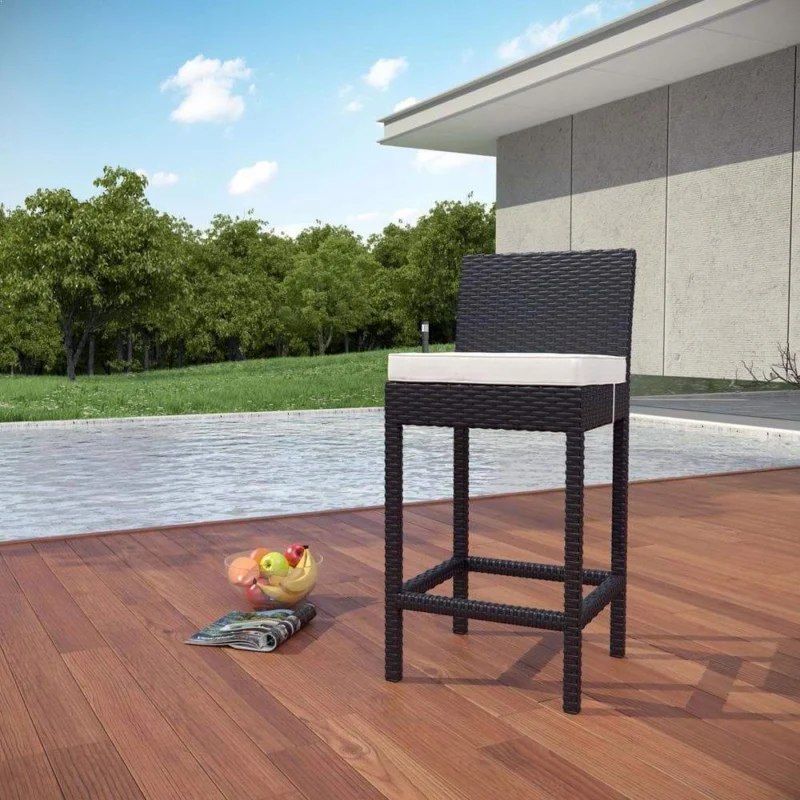 Modway Convene Outdoor Patio Bar Stool - EEI-1006 | Bar Stools | Modishstore - 1