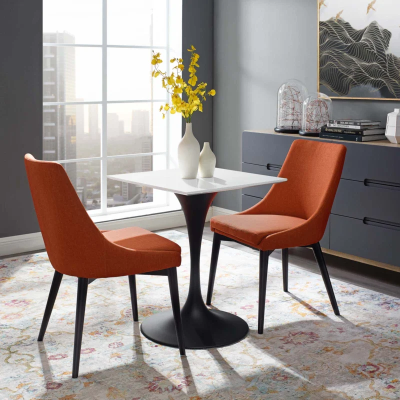 Modway Lippa 24" Square Wood Top Dining Table-EEI-3512 - EEI-3512 | Dining Tables | Modishstore - 1