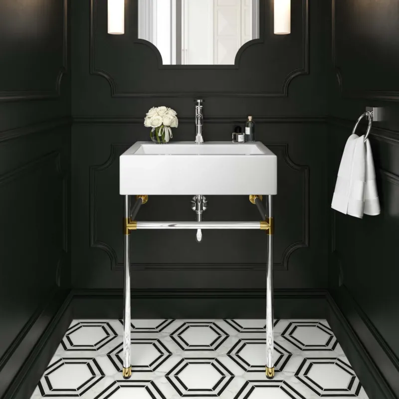Redeem 24" Silver Stainless Steel Wall-Mount Bathroom Vanity By Modway - EEI-5538 | Bathroom Accessories | Modishstore - 1