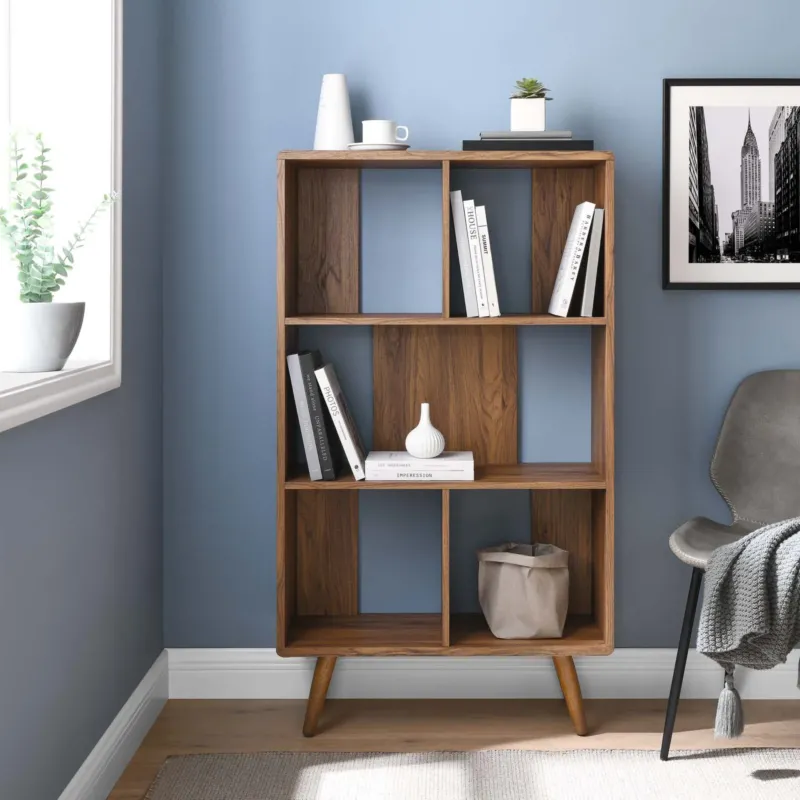 Transmit 31" Wood Bookcase By Modway - EEI-5743 | Bookcases | Modishstore - 1