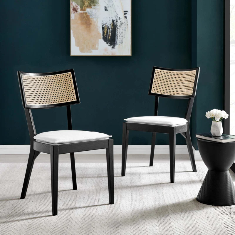 Caledonia Wood Dining Chair Set of 2 By Modway - EEI-6080 | Dining Chairs | Modishstore - 1