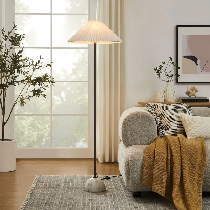 Illusion Marble Dome Floor Lamp by Modway | Table Lamps | Modishstore - 1