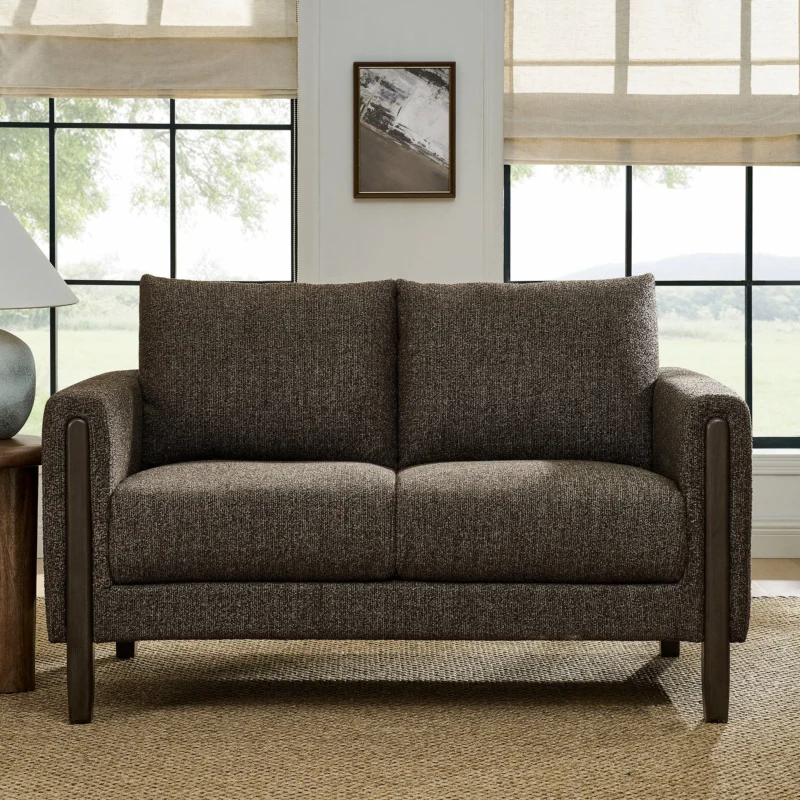 Hawken Boucle Fabric Loveseat by Modway