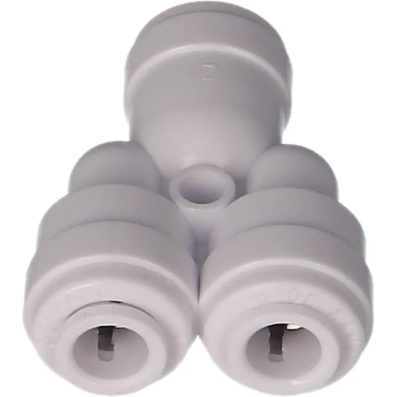 Y-Stück 3 mal 3/8 Zoll 10 mm Schlauch