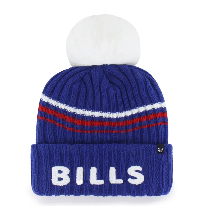 BUFFALO BILLS FUZZY SCRIPT '47 WOMEN'S CUFF KNIT