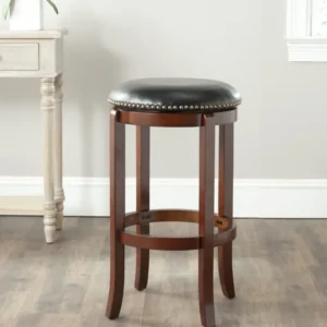 Safavieh Elwood Swivel Barstool | Bar Stools | Modishstore - 1