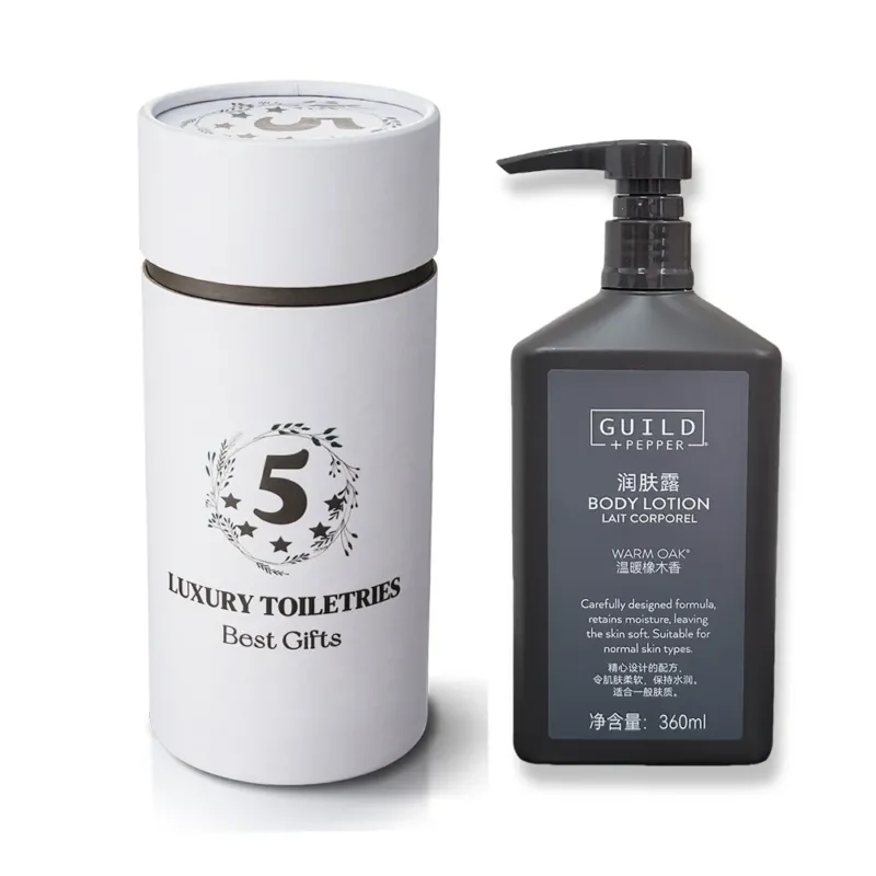 Sheraton Hotel Shampoo & Conditioner & Shower Gel & Body Lotion 360ML | GUILD PEPPER