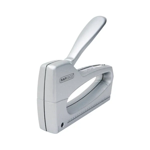 Rapesco T8-Alu Heavy Duty Tacker with Staple Starter Pack Silver 0958