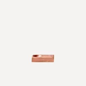 Handmade Rectangular Egg Cup - Pink