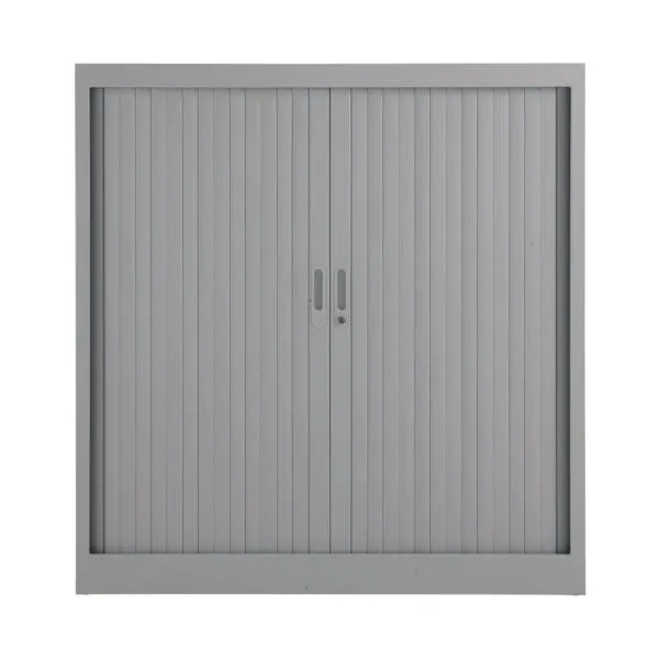 Talos Side Opening Tambour Unit 1000x450x1050mm Grey KF78758