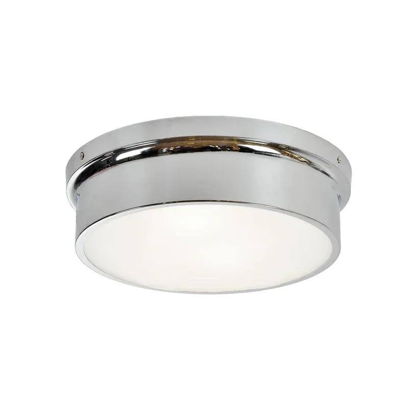 Ciotola 12" Flush Mount | Chrome