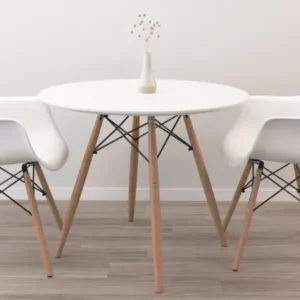 32" Round Eiffel Dining Table Set By Modholic | Dining Sets | Modishstore