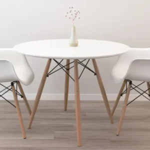 36" Round Eiffel Dining Table Set By Modholic | Dining Sets | Modishstore