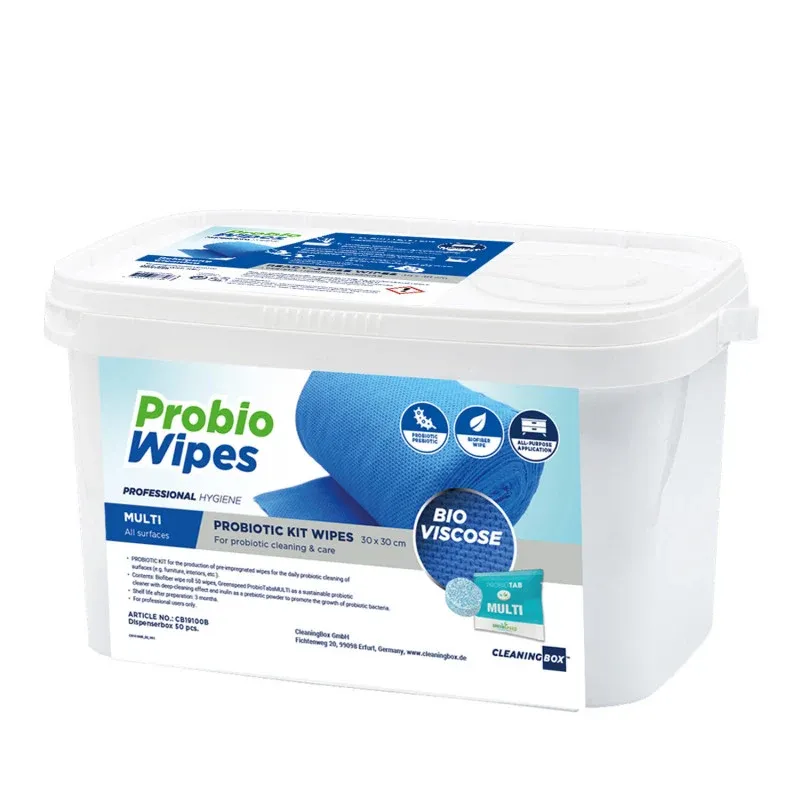 ProbioWipes Probiotic KIT Spenderbox - umweltfreundliche Reinigungstücher - Med-Praxisbedarf