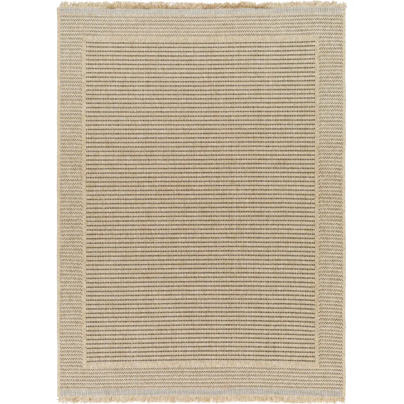 Mirage Indoor/Outdoor Rug 2301 | Tan / Smoke