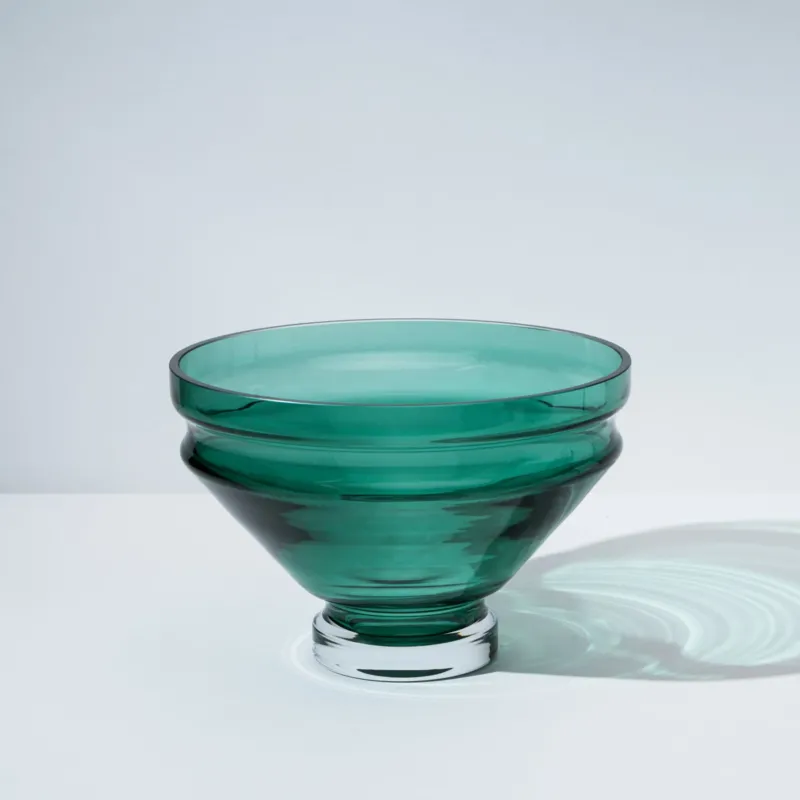 raawii Nicholai Wiig-Hansen - Relæ - glass bowl - large Bowl bristol green