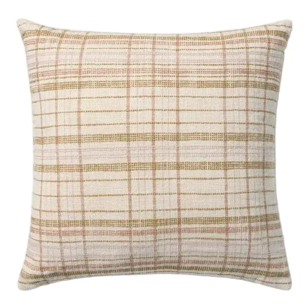 Avalon Pillow | Amber Lewis X Loloi | Wheat / Multi