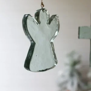Glass Angel Suncatcher Set Of 4 By Kalalou | Ornaments | Modishstore