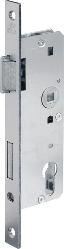 BKS Glastür-Einsteckschloss 0007 PZW 20/30/72/8 mm DIN links silber käntig