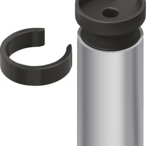 ASSA ABLOY Fingerschutzprofil FSA 8800 L.1755mm für 2 Segmente, Bandseite S18, farblos eloxiert EV1