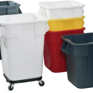RUBBERMAID Flachdeckel für Mehrzweckbehälter 105 l – grau, eckig