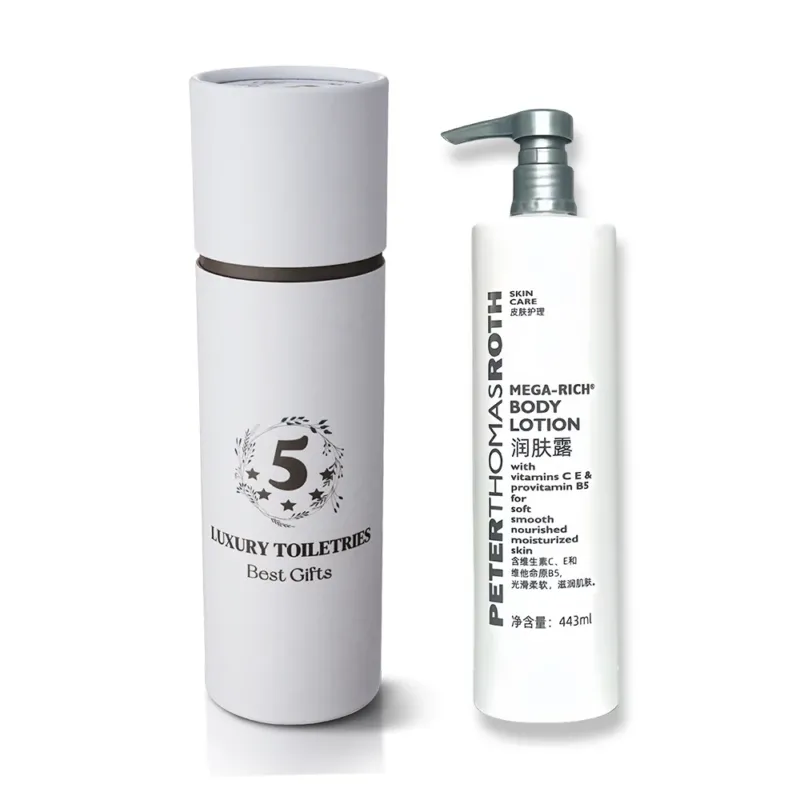 Hilton Hotel Shampoo & Conditioner & Body Lotion & Shower Gel & Hand Wash 443ML | PETER THOMAS ROTH