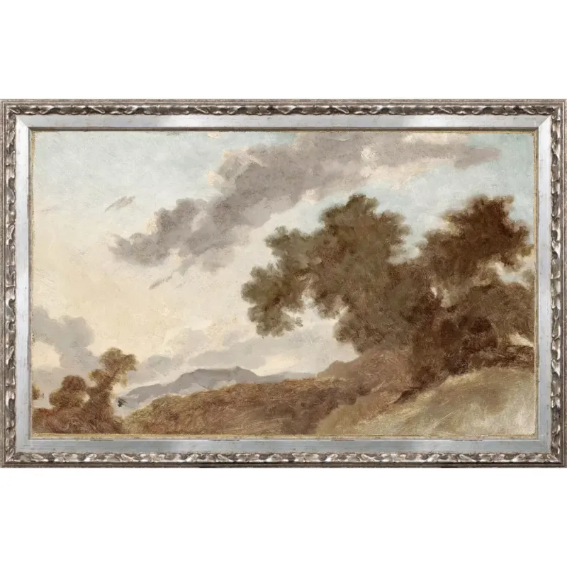 Petite Scapes – Mountain Landscape at Sunset C. 1765