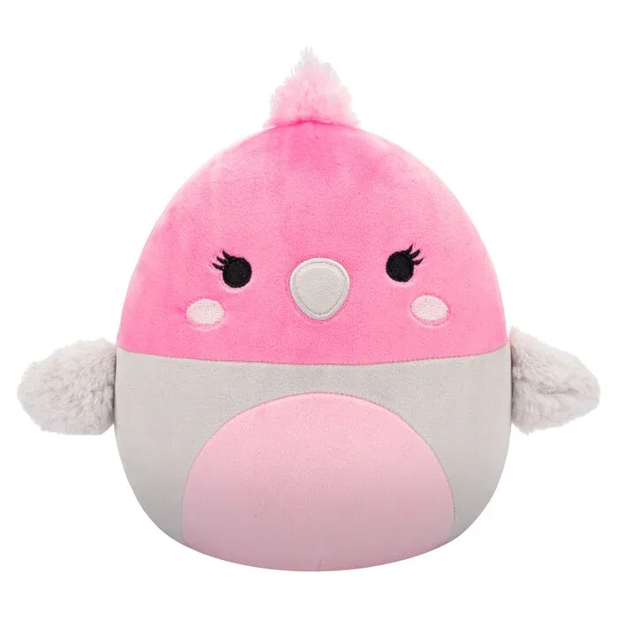 Squishmallows 7.5 Inch - Jayla the Pink and Grey Galah Bird